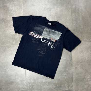 RIP CURL The Search Blue Graphic T Shirt Surf Skate Beach Sun Ocean Fi –  Shop Thrift World