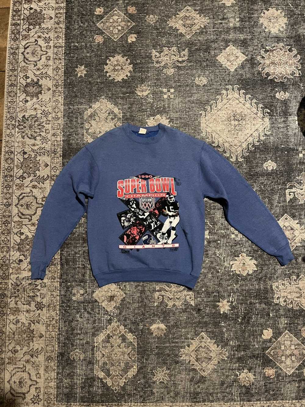 New York Giants Football Vintage Crewneck Sweatshirt - Cruel Ball