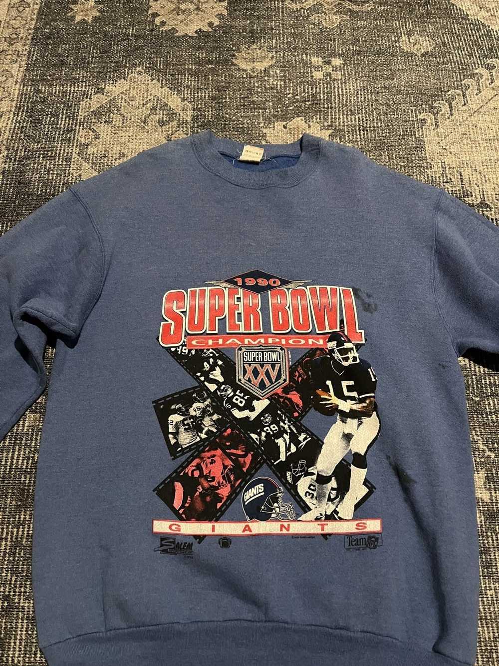 Vintage 1990 Super Bowl World Champions New York Giants T-Shirt, 1990 World  Champs Shirt, NY Giants Football Team Shirt, Anniversary Gift