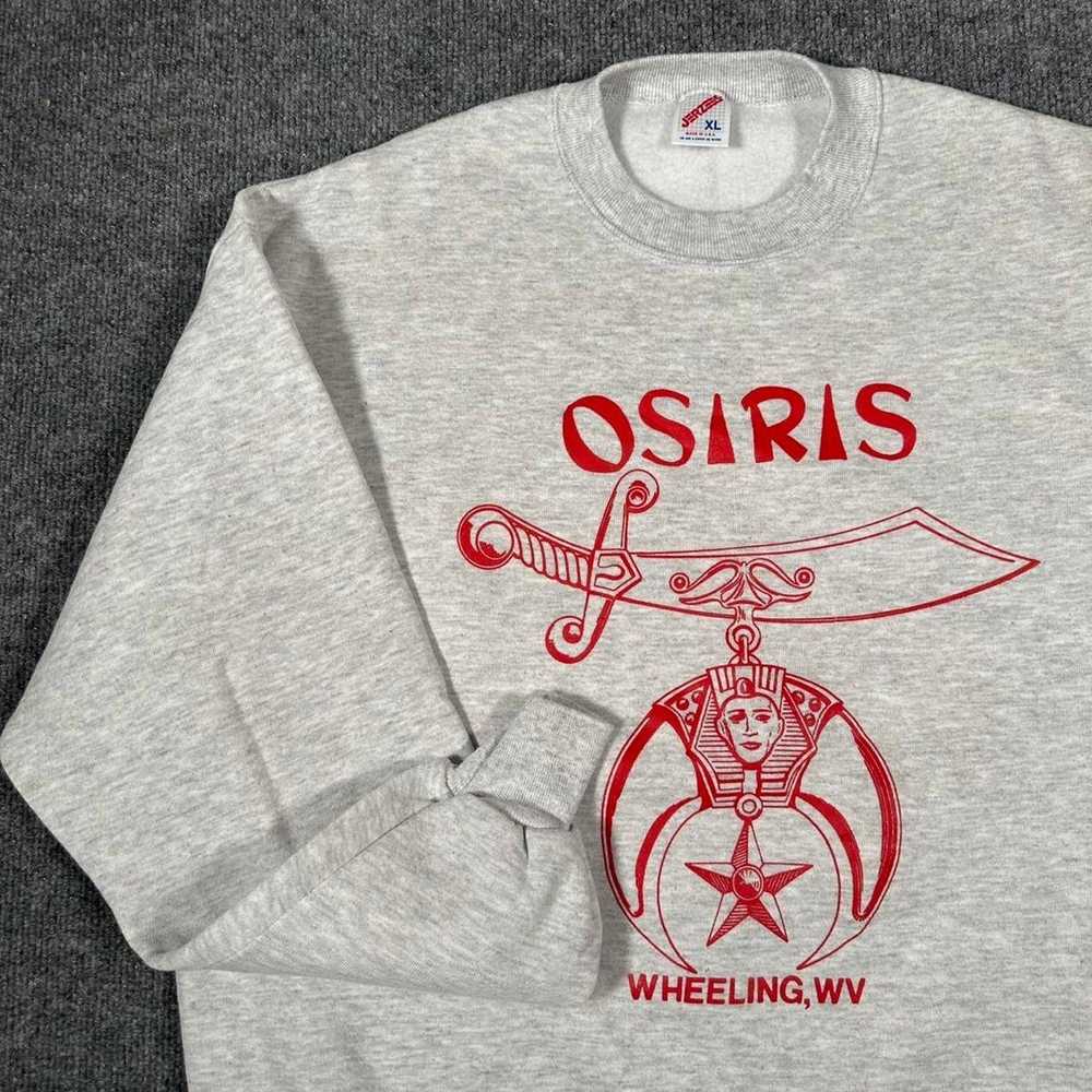 Jerzees × Vintage Vintage Art Osiris Sweatshirt G… - image 1