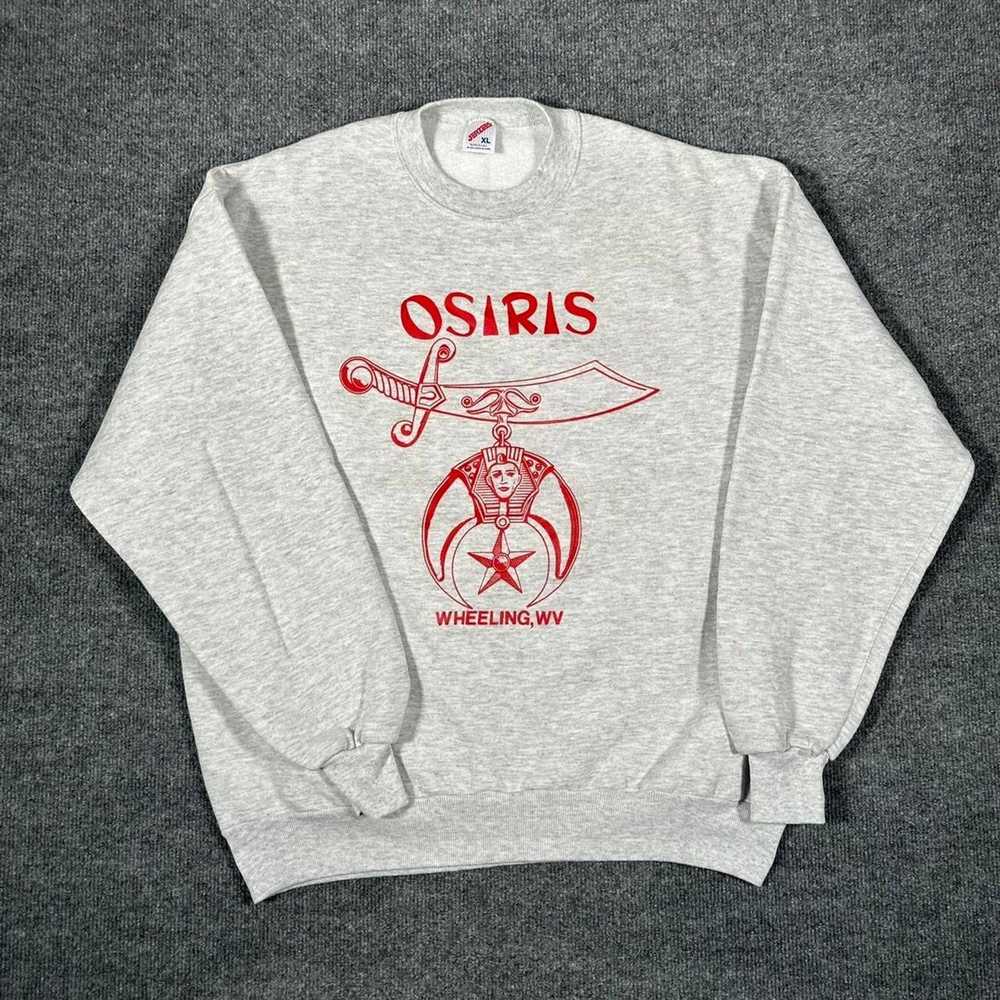 Jerzees × Vintage Vintage Art Osiris Sweatshirt G… - image 2