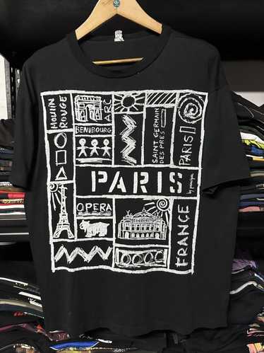 Art × Vintage Vintage 80s Art Paris By Principal T