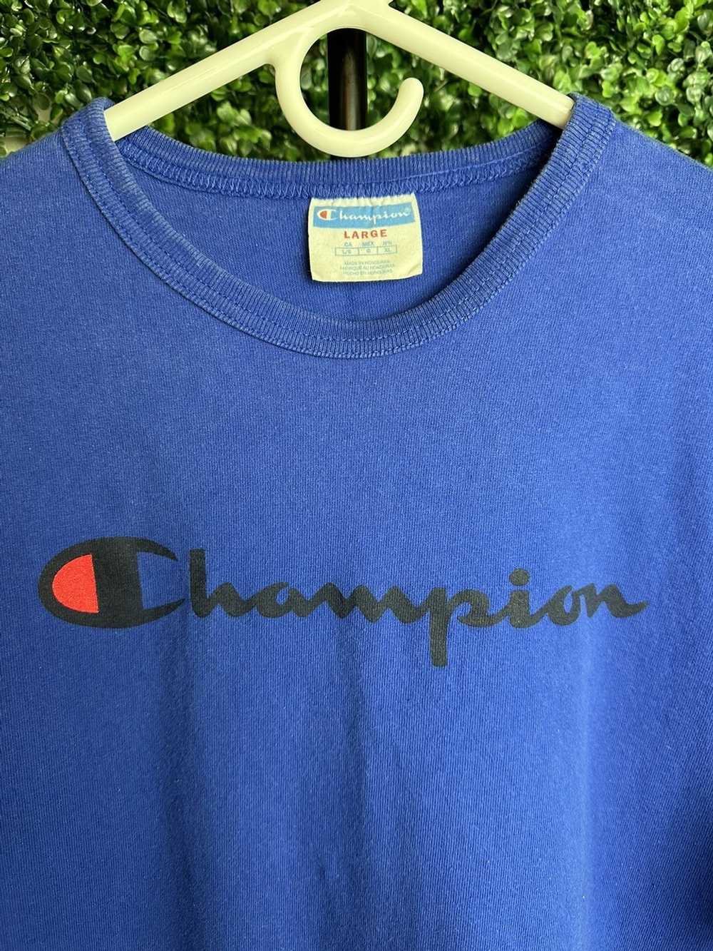 Champion Vintage 90s Champion logo Graphic T-Shirt - image 3