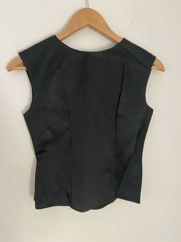 Vintage VNTG black corset tailored top