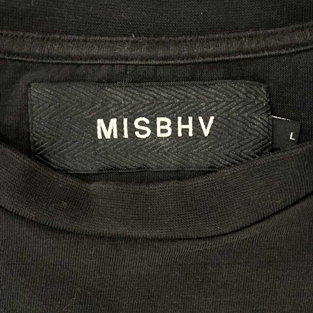Misbhv Black Misbhv Only Touch With Your Eyes Tee - image 3