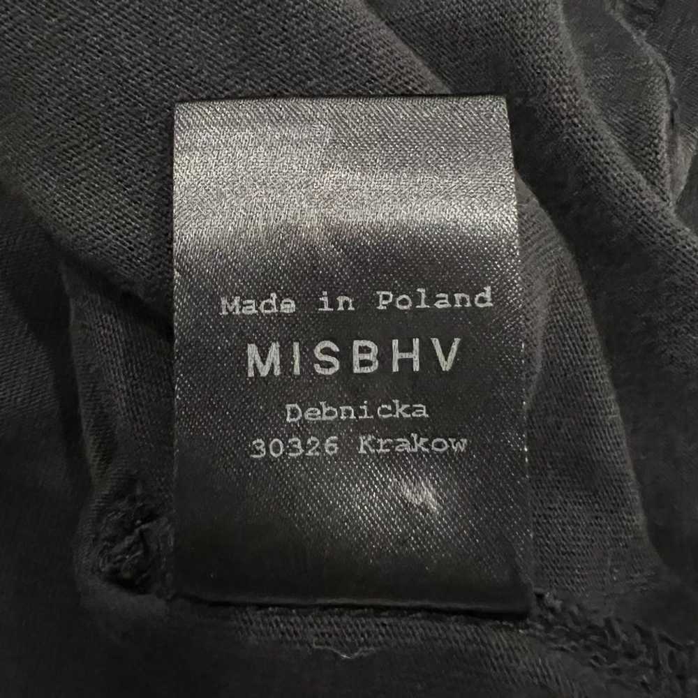Misbhv Black Misbhv Only Touch With Your Eyes Tee - image 4