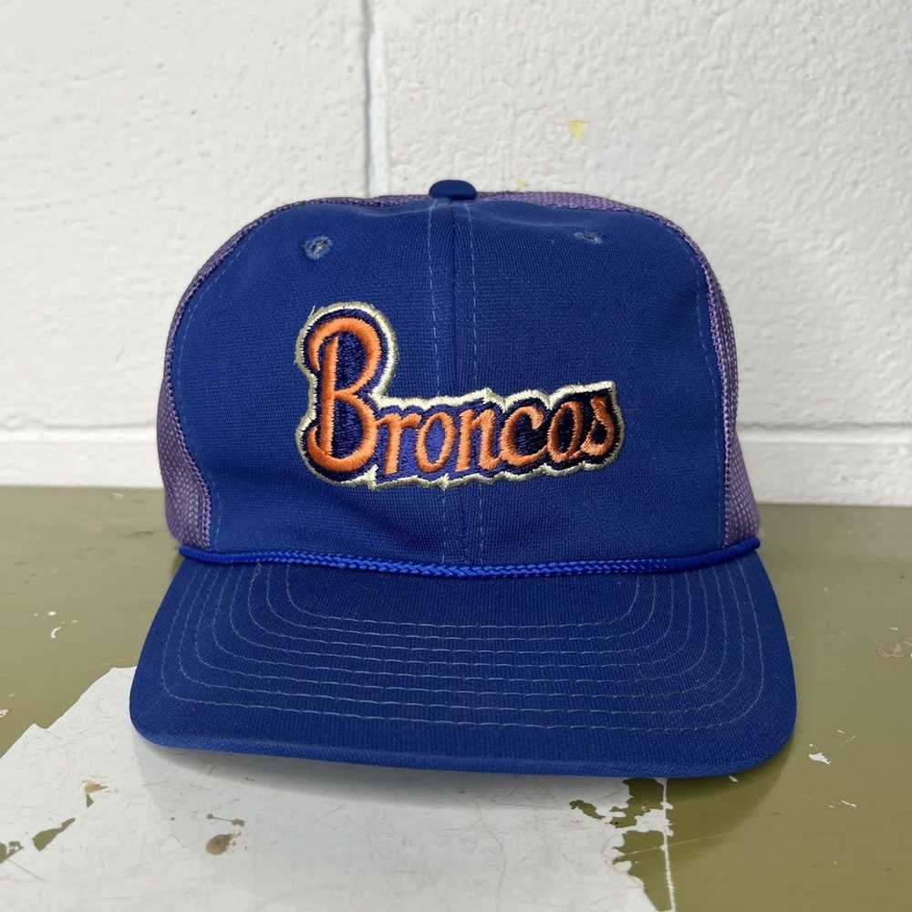 DEADSTOCK VINTAGE DENVER BRONCOS SPORTS SPECIALTIES SCRIPT SNAPBACK -  Primetime