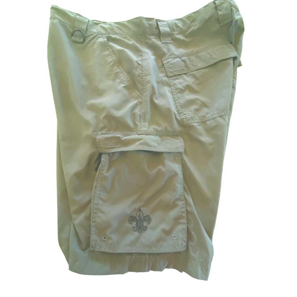 Other Boy Scouts Mens Cargo Shorts Green Adult L … - image 3