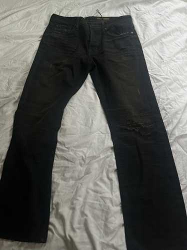 Japanese Brand Vintage Distressed Japanese Denim