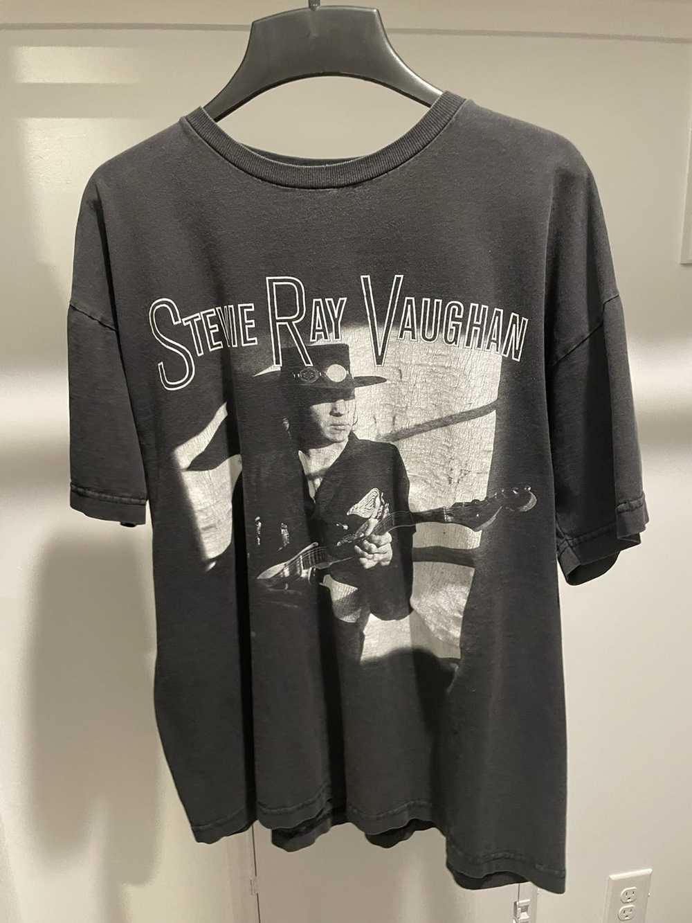 Band Tees × Vintage Vintage Stevie Ray Vaughan Tee - image 1