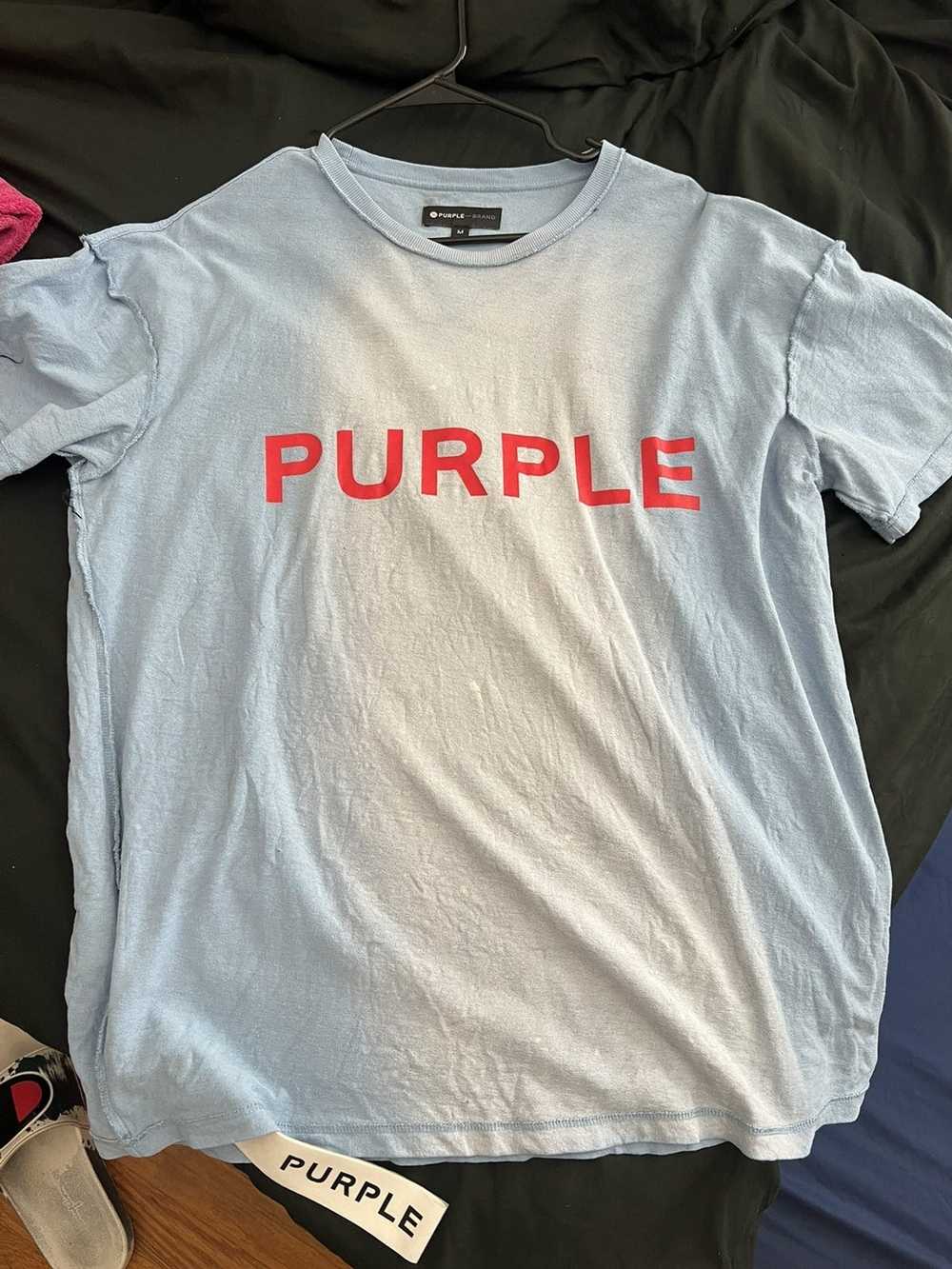 PURPLE BRAND Cotton Jersey Graphic T-Shirt