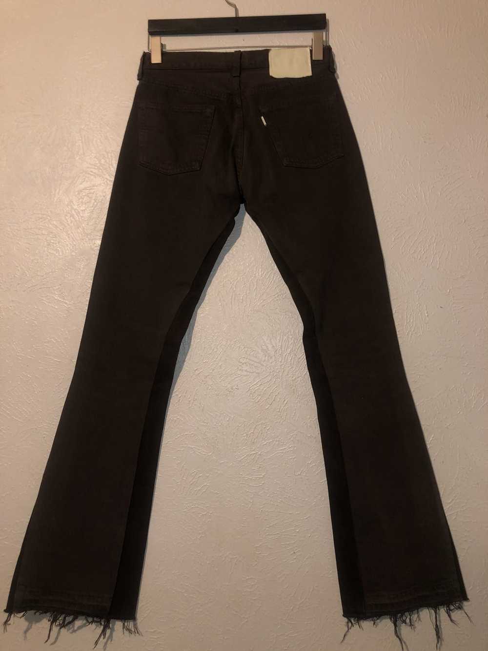 Levi's Levi’s 501 Brown Flared Denim Jeans - image 2