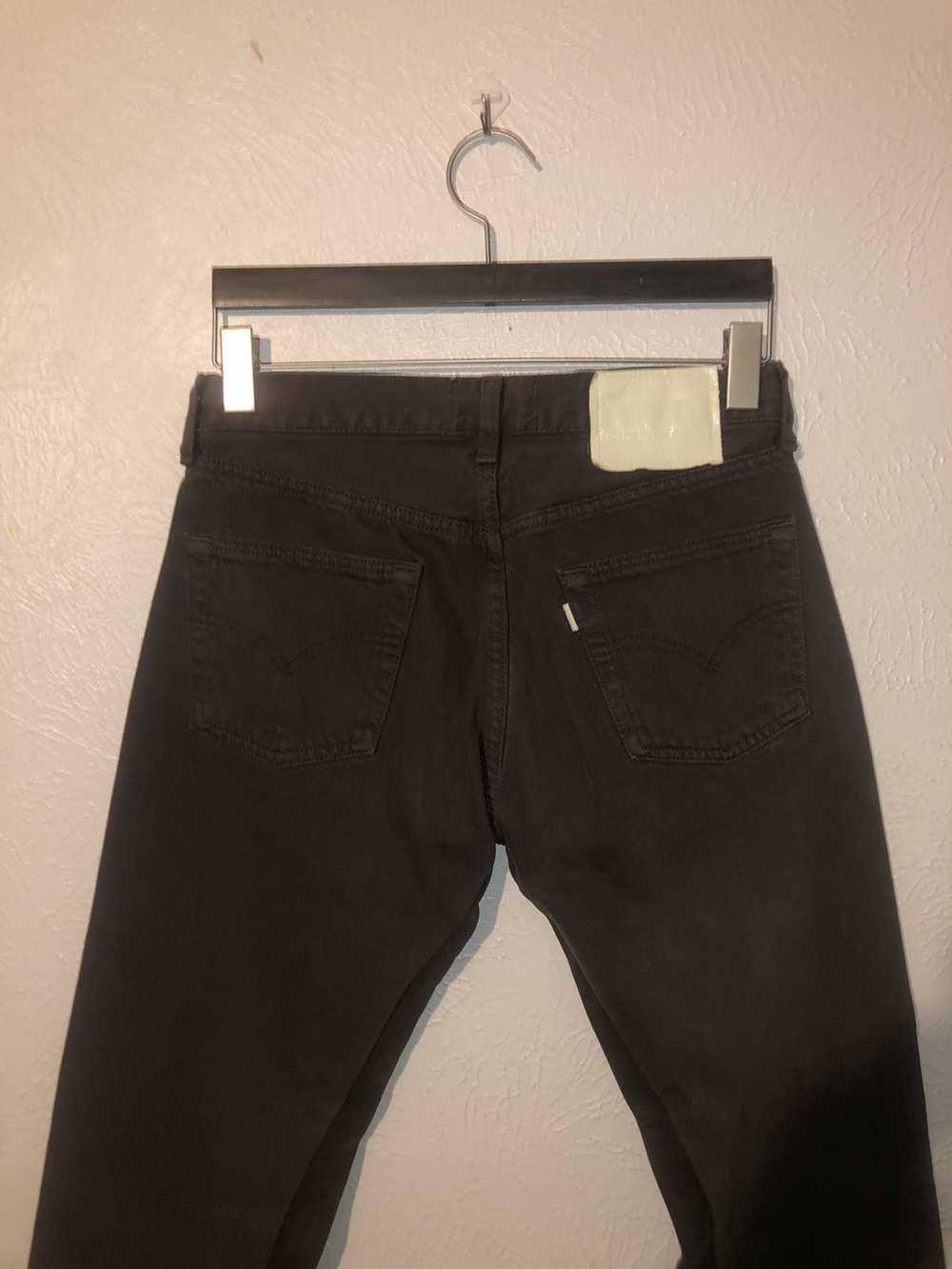 Levi's Levi’s 501 Brown Flared Denim Jeans - image 3