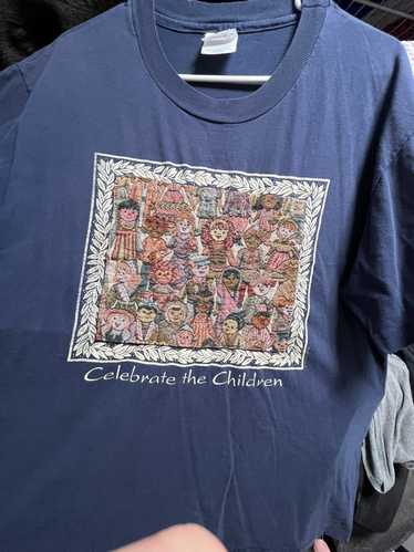 Hanes Vintage “Celebrate the Children” embroidered