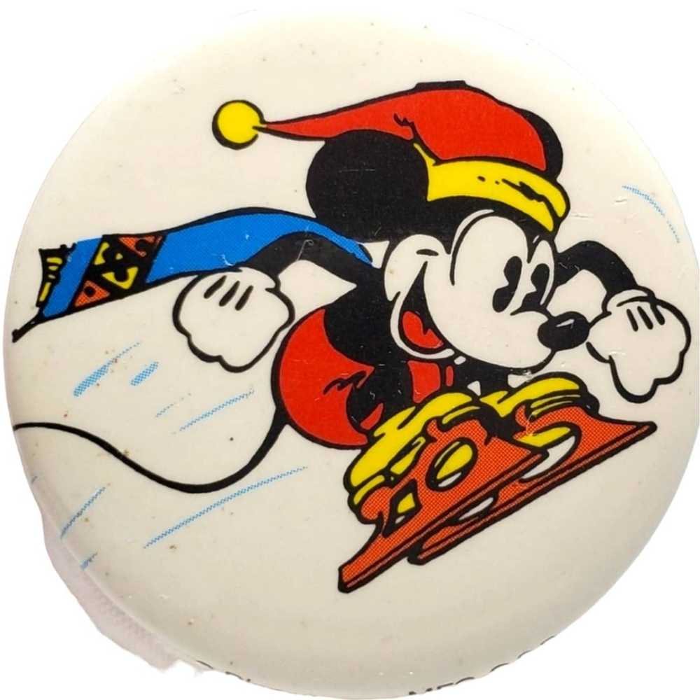 Disney Disney Mickey Mouse VTG Ice Skates Jumping… - image 1