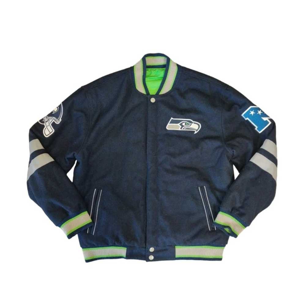 Arrow × NFL × Streetwear Seattle Seahawks Letterm… - image 1