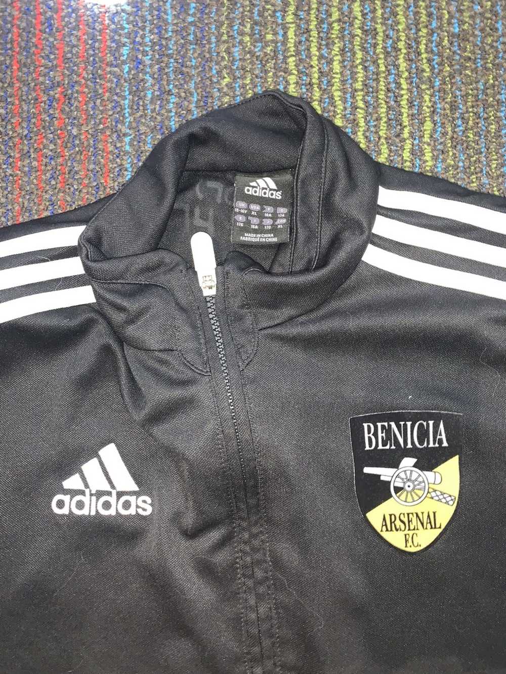Adidas Adidas Vintage Benicia Arsenal Track Zip-U… - image 2