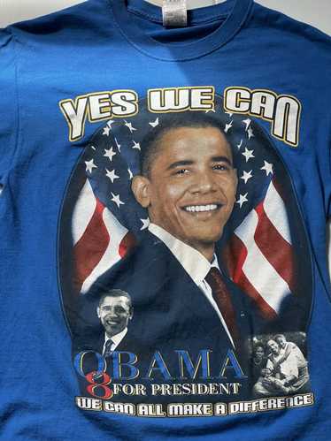 Streetwear × Vintage Obama 08 Election Shirt