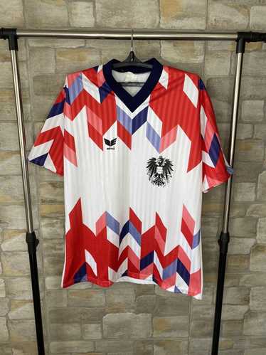 Adidas Vintage Long Sleeve Football Shirt Template Large