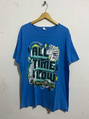 Band Tees × Vintage Vintage All Time Low The Hustl