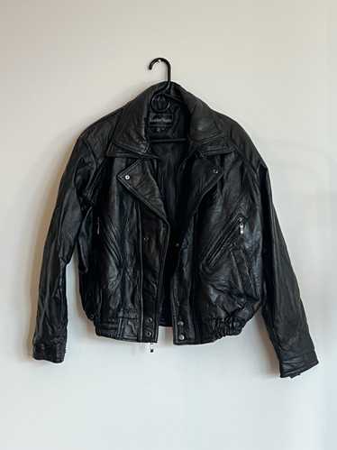 Handcrafted Leather Patchwork Jacket