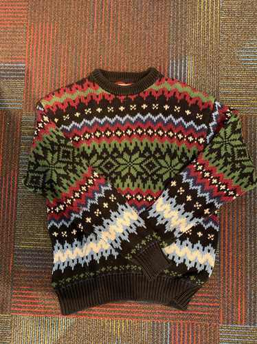 Aeropostale Vintage multicolor knit cozy sweater f