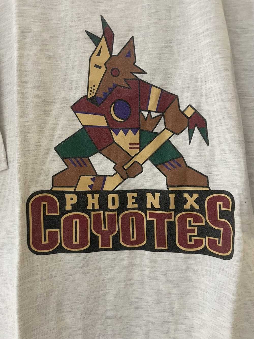 Phoenix Arizona Coyotes Retro White 4100 CCM Toddler Jersey