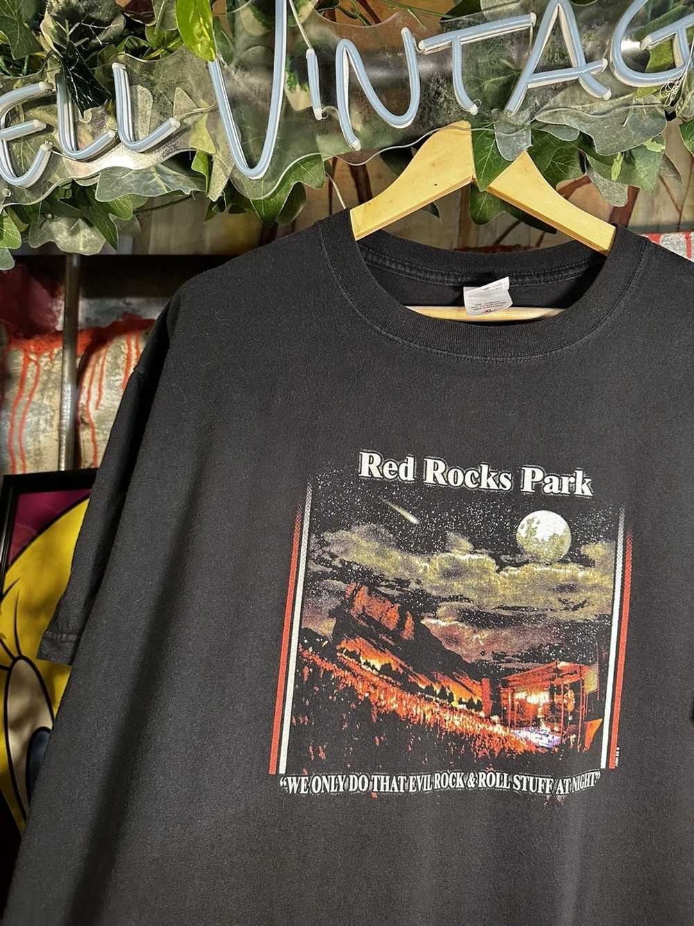 Band Tees × Streetwear × Vintage Rare Vintage Red… - image 2