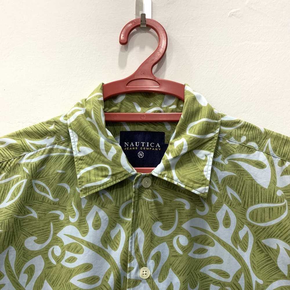 Hawaiian Shirt × Nautica NAUTICA button up floral… - image 6