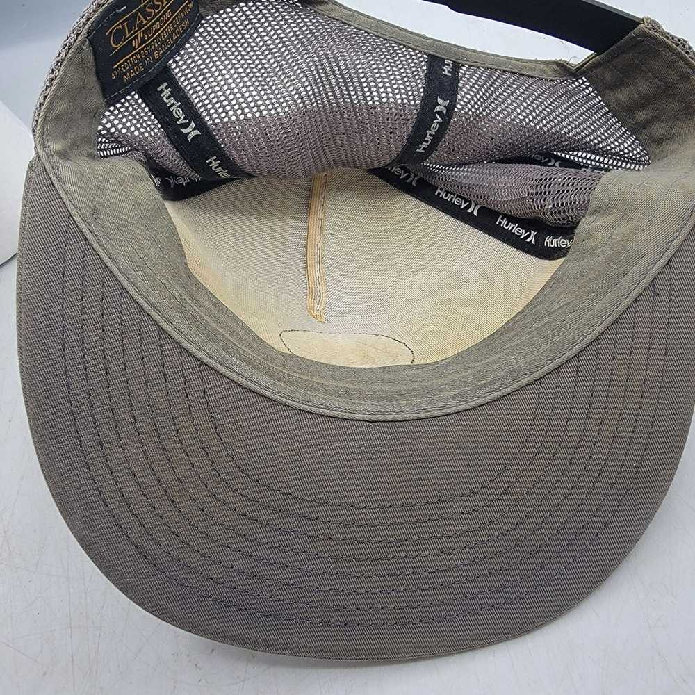 Hurley Hurley Circle Trucker Hat Adults Gray Casu… - image 9