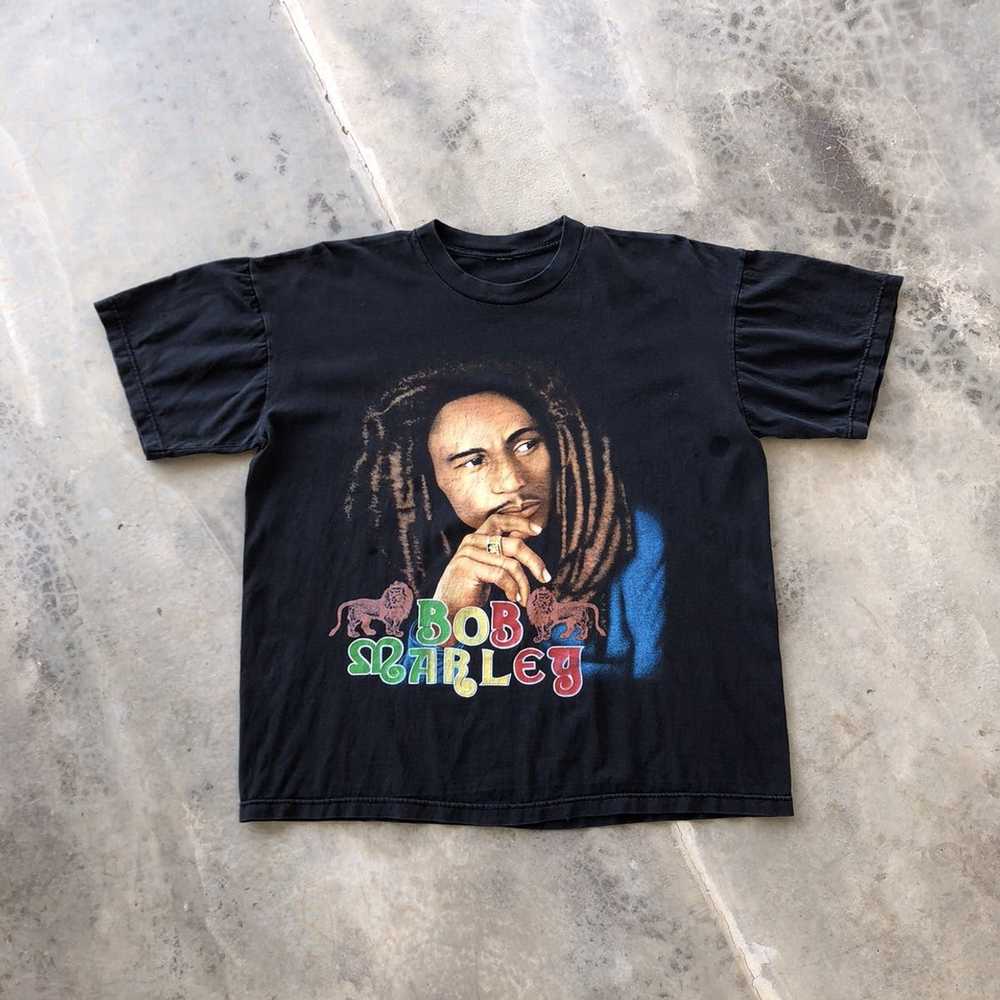 Band Tees × Bob Marley × Rap Tees BOB MARLEY The … - image 1