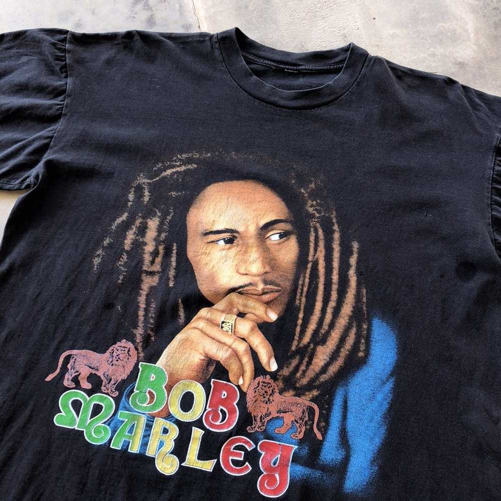 Band Tees × Bob Marley × Rap Tees BOB MARLEY The … - image 4