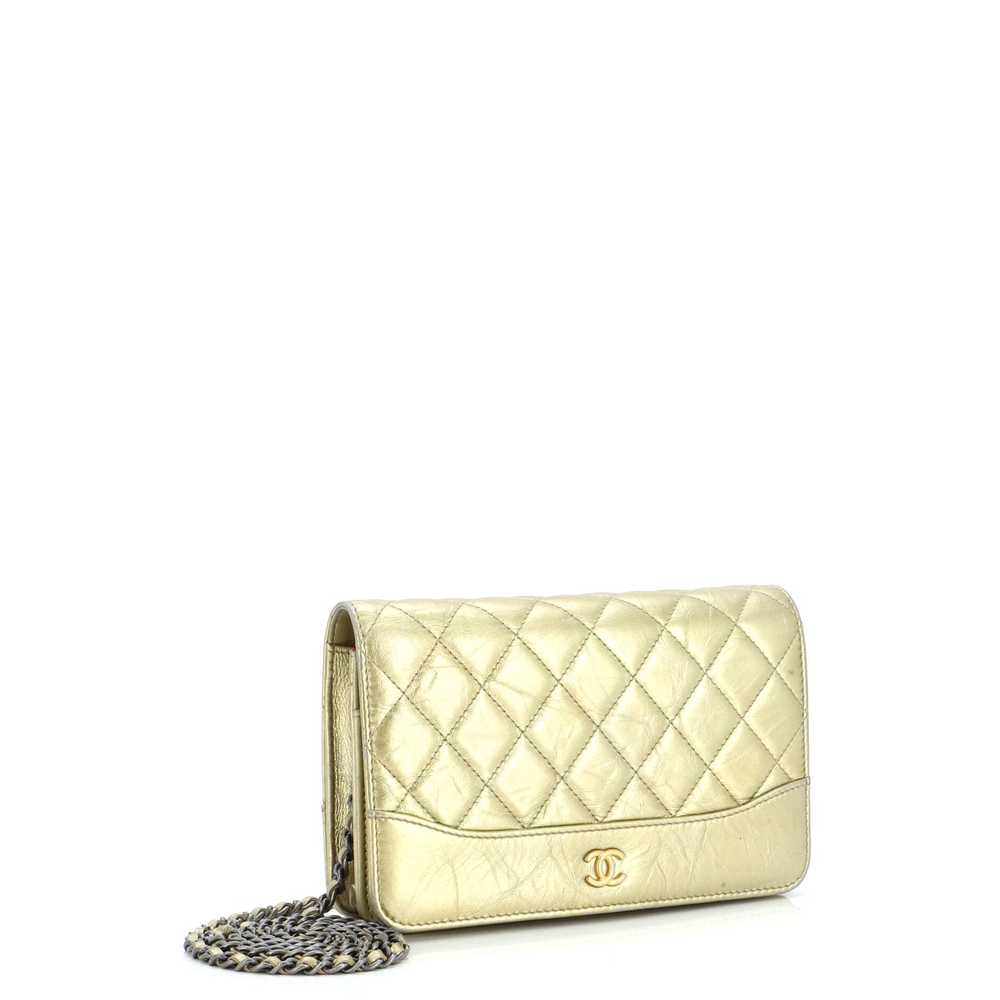 CHANEL Gabrielle Wallet on Chain Quilted Aged Cal… - image 2