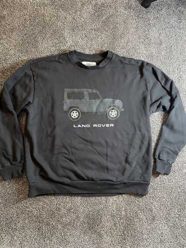 Streetwear Land Rover Black Fleece Sweatershirt