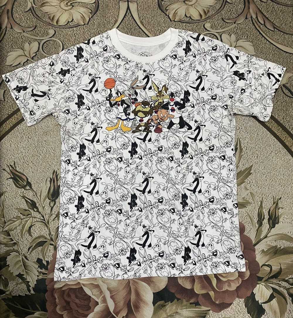 Cartoon Network × Vintage space jam full print t-… - image 1