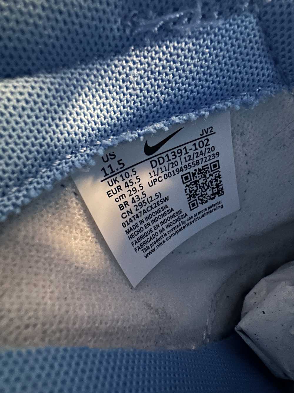 Nike Nike Dunk low "UNC' - image 10