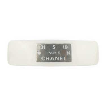 Chanel logo barrette hair - Gem