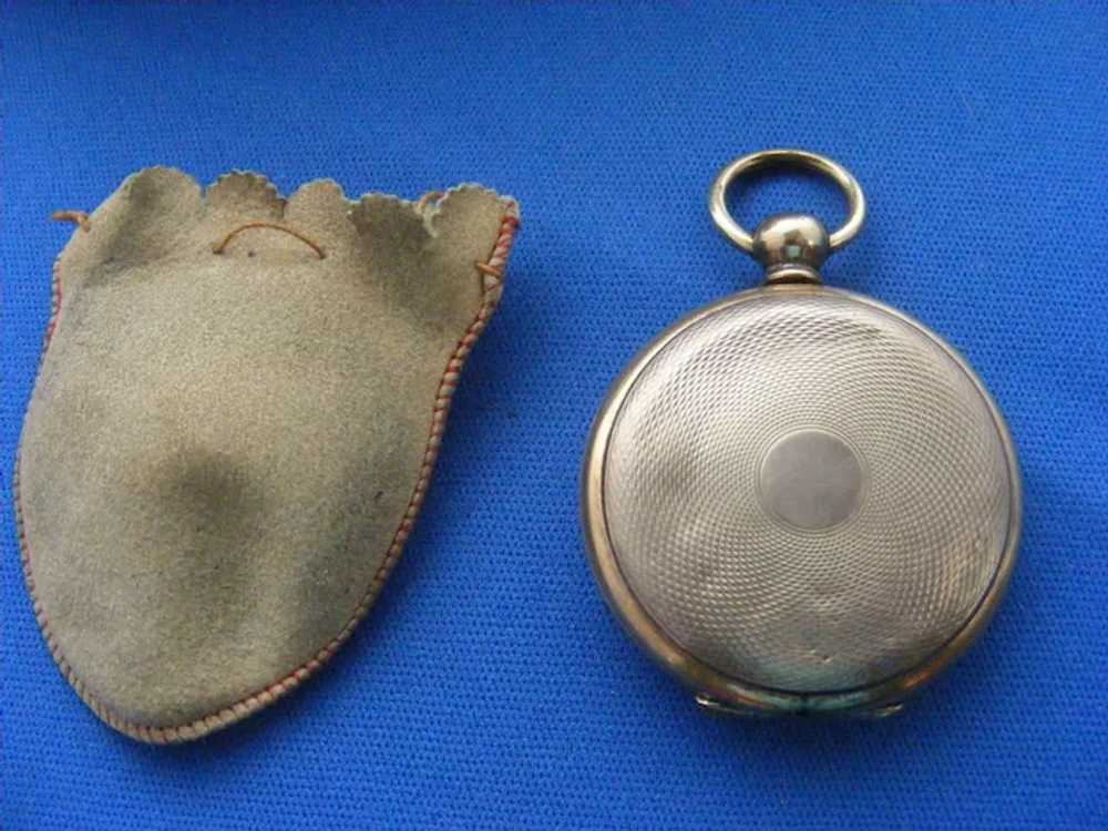 Victorian 1870s Pocket Watch Case Memorial Locket… - image 2