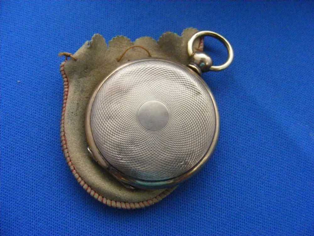 Victorian 1870s Pocket Watch Case Memorial Locket… - image 4