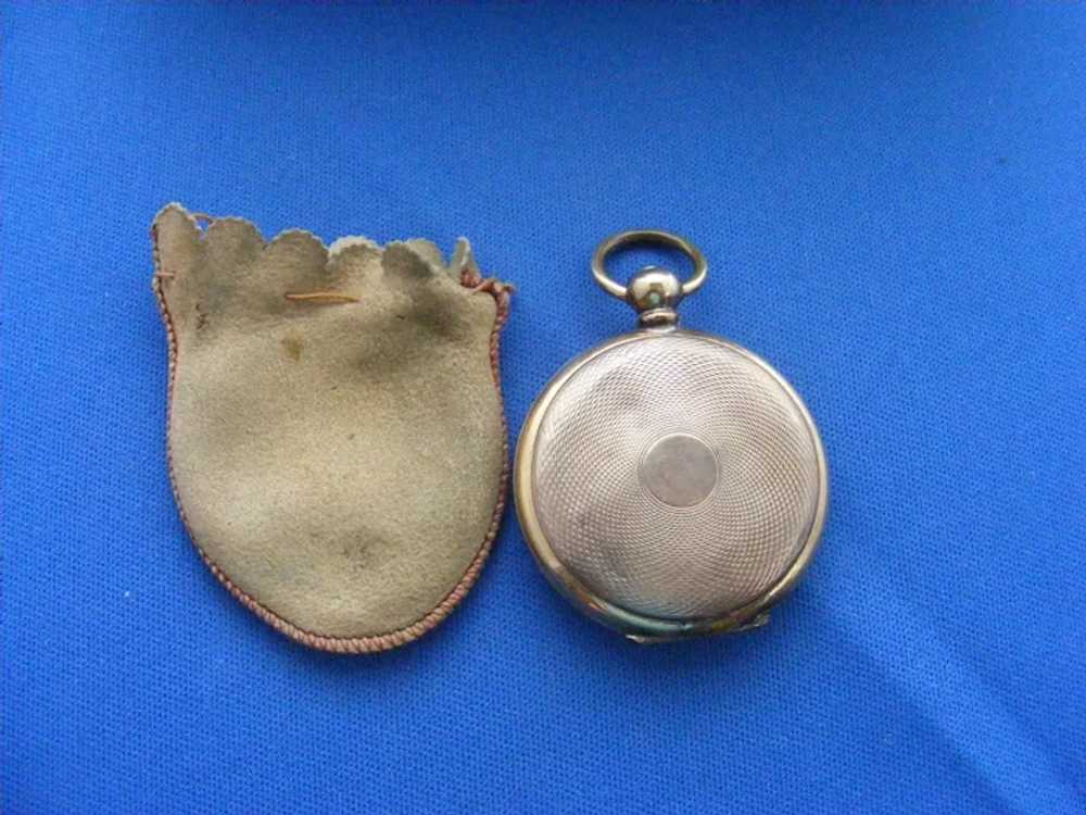 Victorian 1870s Pocket Watch Case Memorial Locket… - image 9