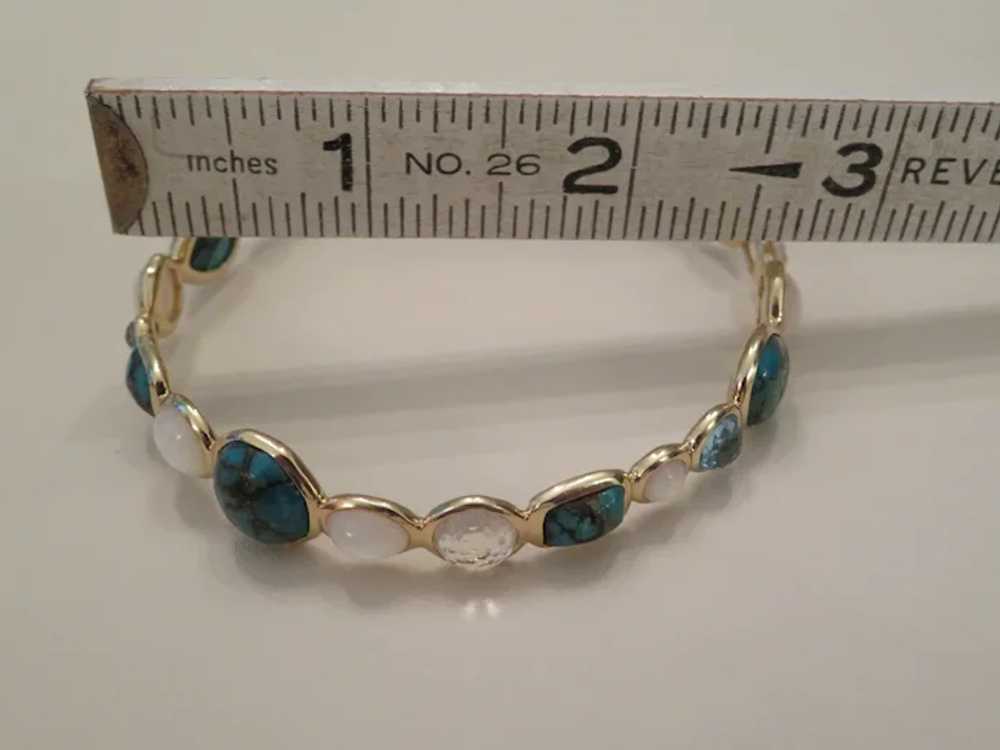 Wonderful 18k gold IPPOLITA rock candy bracelet - image 7