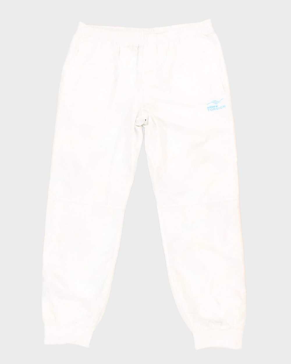 Retro 80s Adidas Tracksuit Bottoms - XL - image 1