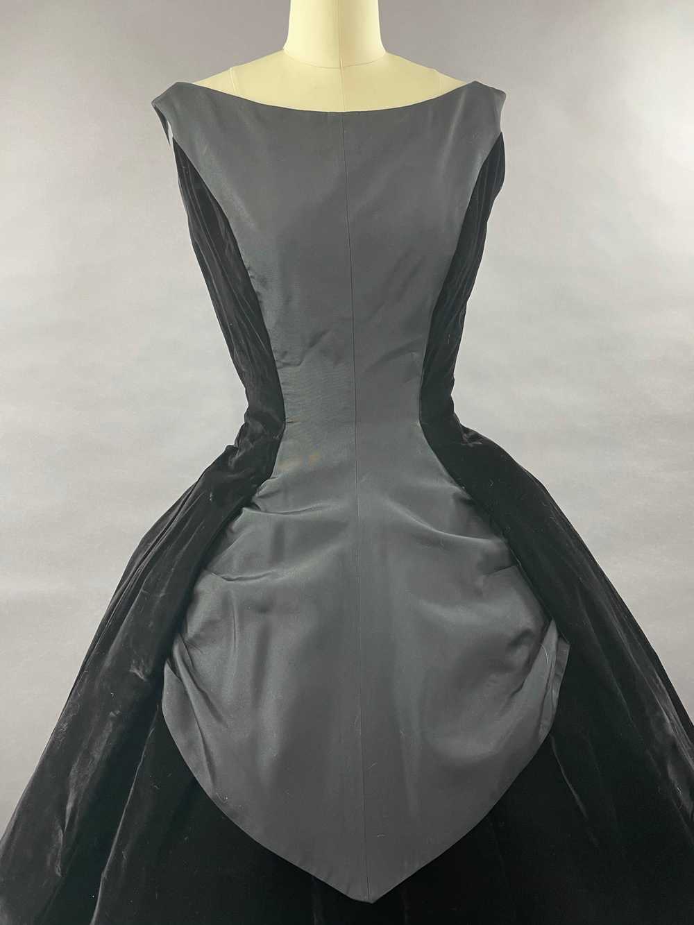 1950s Velvet Suzy Perette Party Dress Size S - image 3