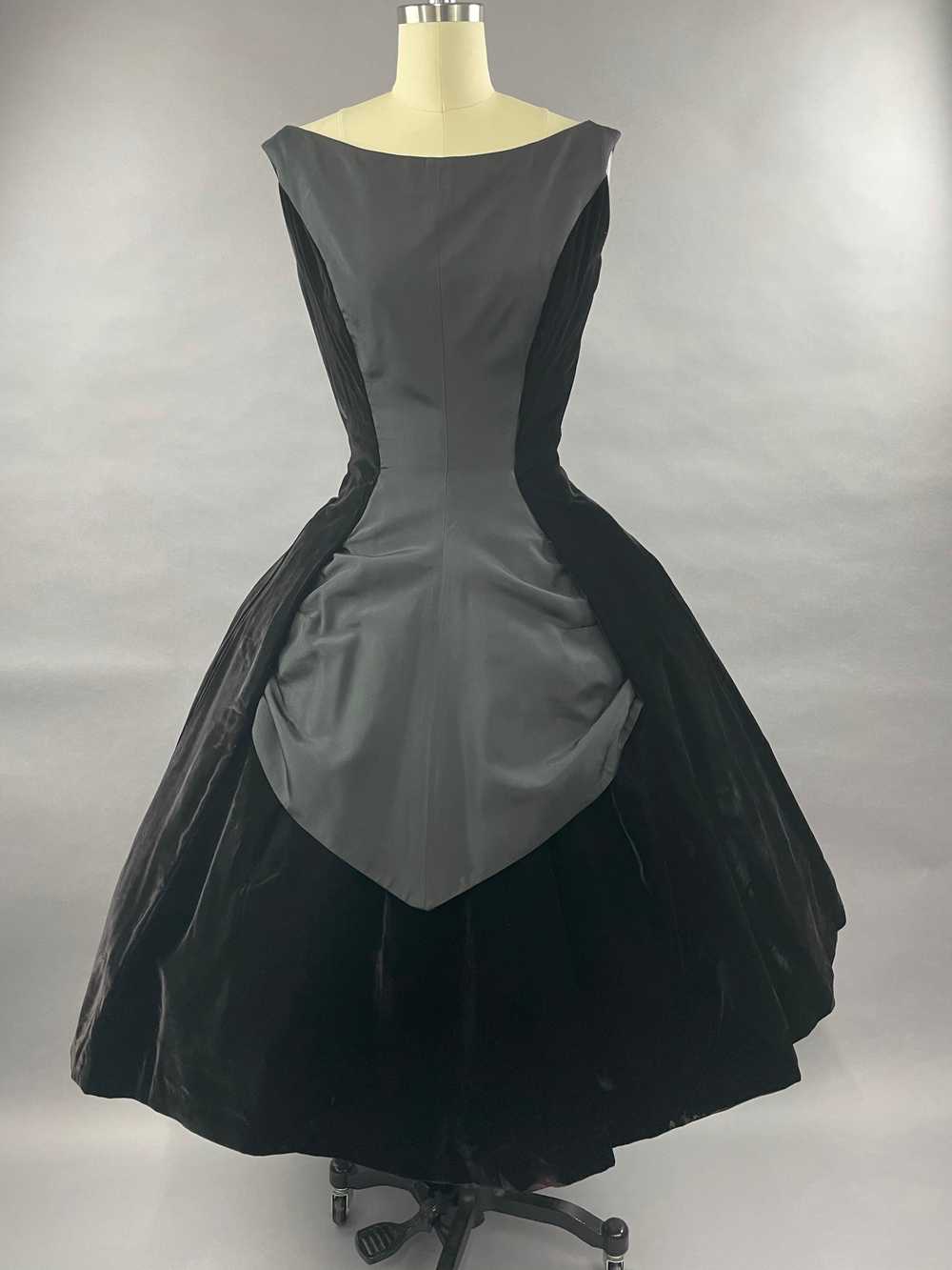 1950s Velvet Suzy Perette Party Dress Size S - image 9