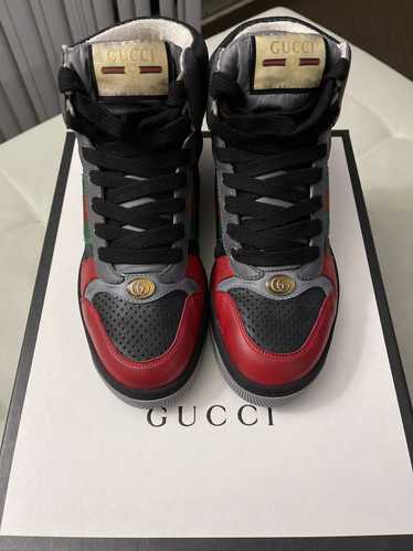 Gucci Gucci Screener Leather High-top Sneakers