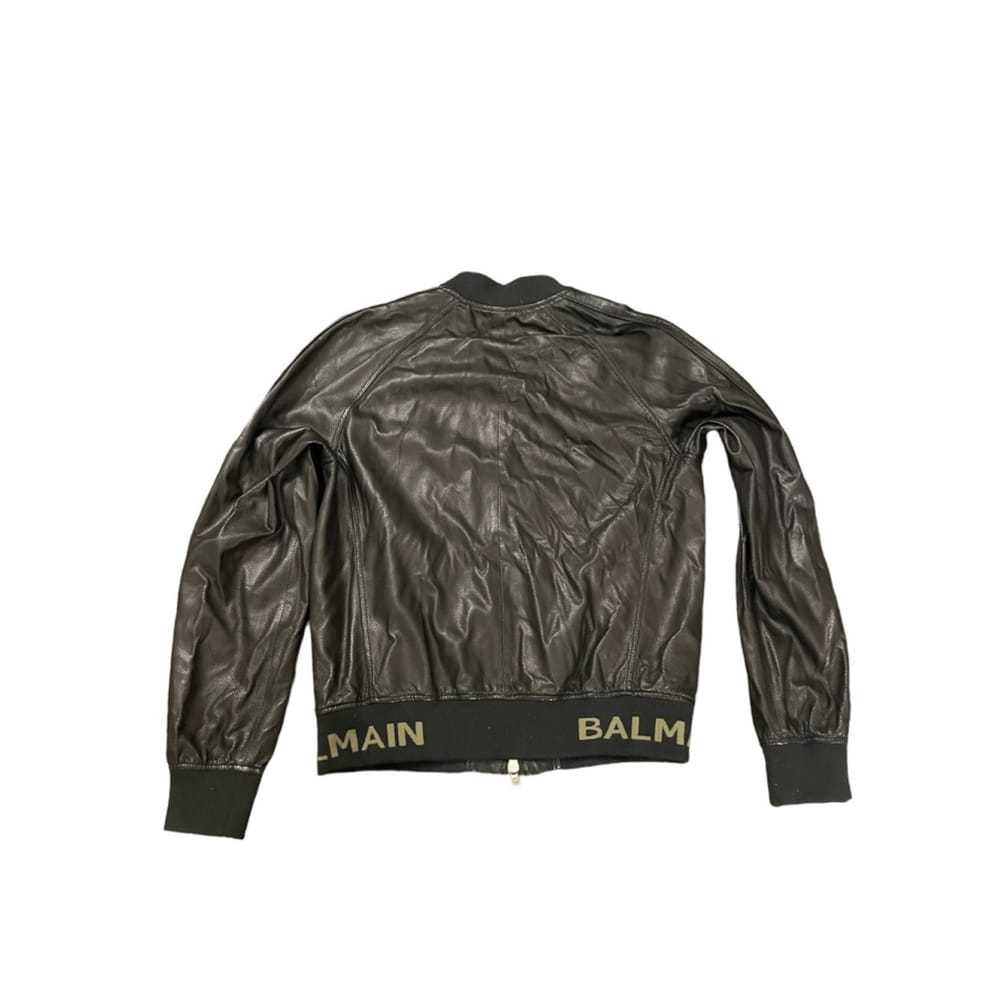 Balmain Leather jacket - image 2