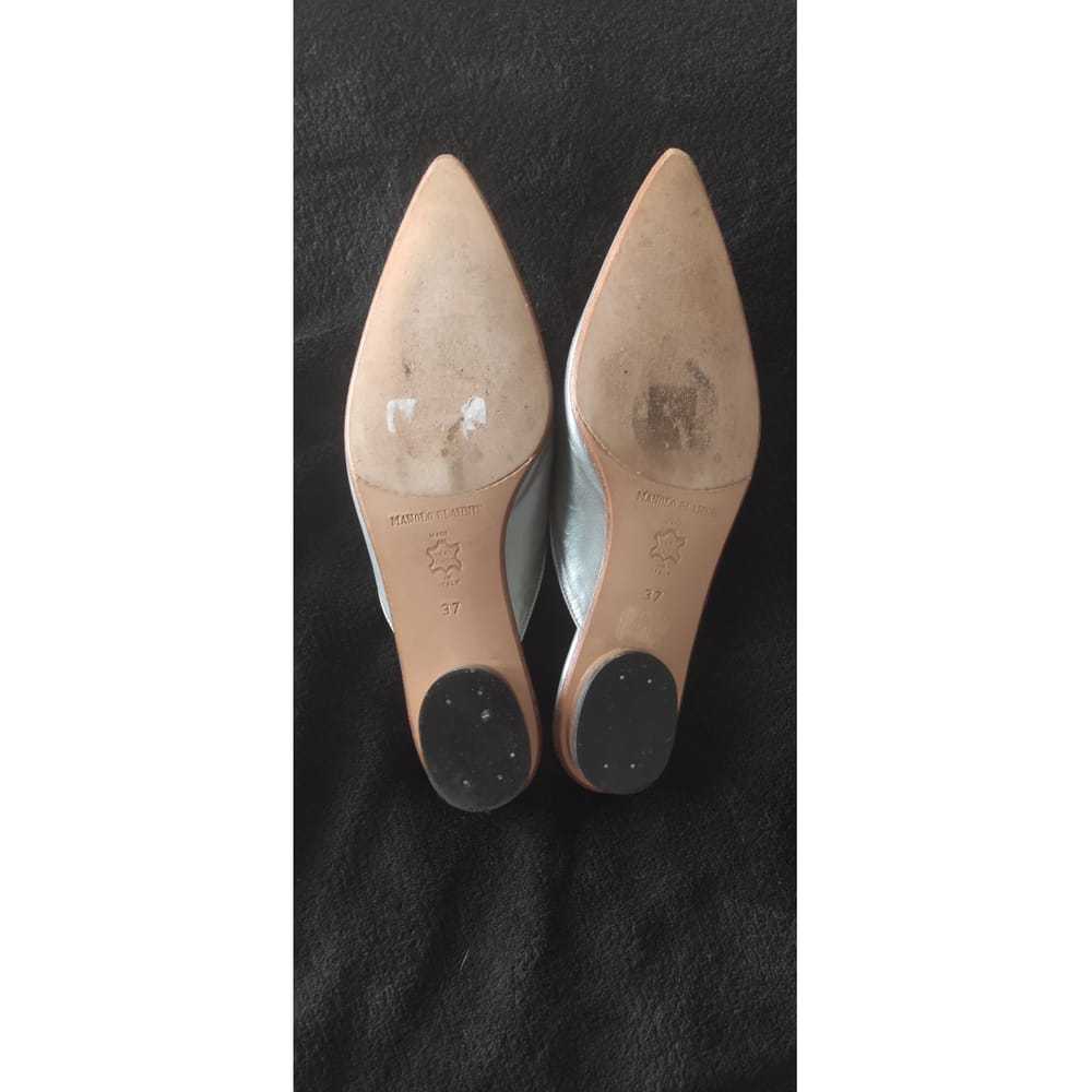 Manolo Blahnik Maysale leather mules & clogs - image 2