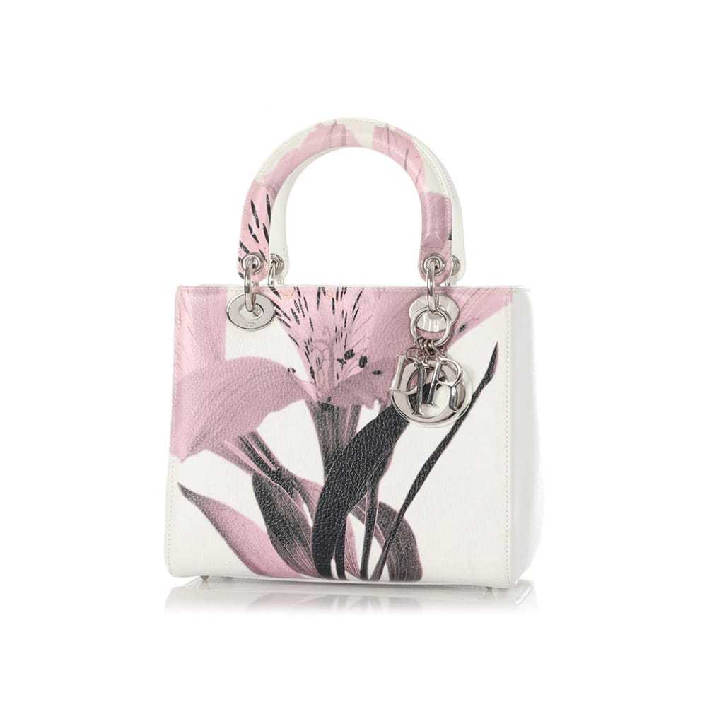 Christian Dior Lady Dior leather satchel - image 2
