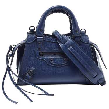 Xx leather crossbody bag Balenciaga Blue in Leather - 41424158