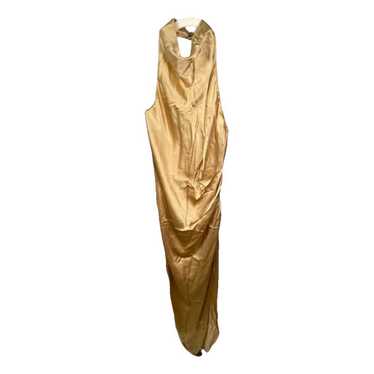 Amanda Uprichard Silk maxi dress - image 1